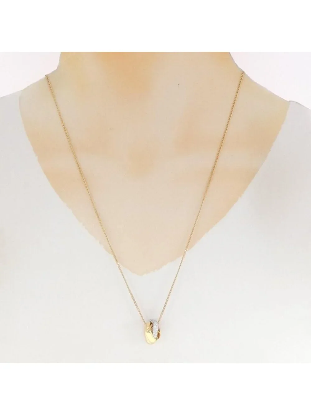 Cartier Trinity Necklace Pink